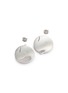 Detail View - Click To Enlarge - MM6 MAISON MARGIELA - Mirror Brass Earrings