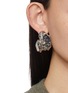 Front View - Click To Enlarge - MM6 MAISON MARGIELA - Rock Shaped Earrings