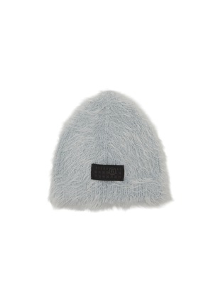 Main View - Click To Enlarge - MM6 MAISON MARGIELA - Numeric Textile Knit Beanie