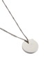 Detail View - Click To Enlarge - MM6 MAISON MARGIELA - Mirror Glass Brass Necklace