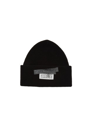 Main View - Click To Enlarge - MM6 MAISON MARGIELA - Rib Knit Beanie