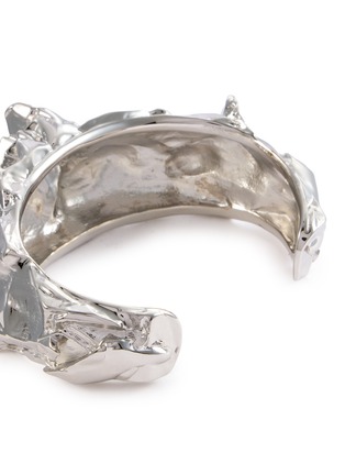 Detail View - Click To Enlarge - MM6 MAISON MARGIELA - Rock Sculpted Brass Cuff
