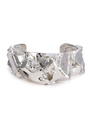 Main View - Click To Enlarge - MM6 MAISON MARGIELA - Rock Sculpted Brass Cuff