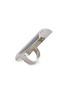 Detail View - Click To Enlarge - MM6 MAISON MARGIELA - Engraved Numeric Metal Ring