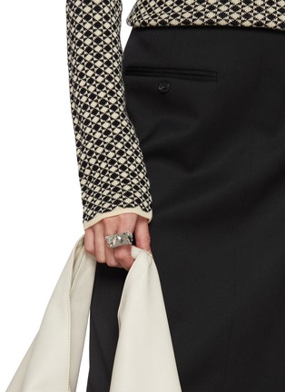 Figure View - Click To Enlarge - MM6 MAISON MARGIELA - Sculptural Metal Ring