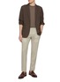 Figure View - Click To Enlarge - PT TORINO - Garment Dyed Superlight Wool Pants