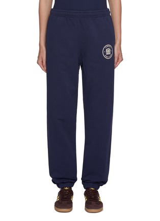 Main View - Click To Enlarge - SPORTY & RICH - X Le Bristol Paris Crest 100th Cotton Sweatpants