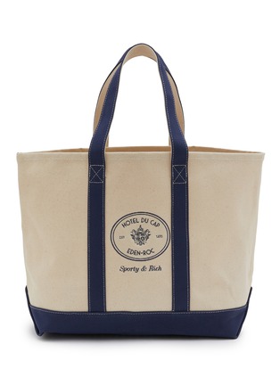 Main View - Click To Enlarge - SPORTY & RICH - Eden Crest Tote Bag