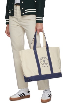 Figure View - Click To Enlarge - SPORTY & RICH - Eden Crest Tote Bag