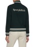 Back View - Click To Enlarge - SPORTY & RICH - Yankees Serif Varsity Jacket