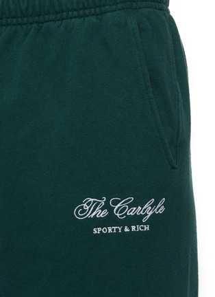  - SPORTY & RICH - The Carlyle Script Sweatpants
