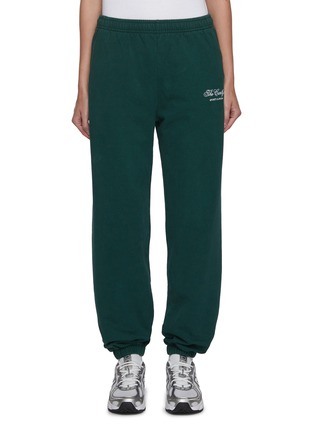 Main View - Click To Enlarge - SPORTY & RICH - The Carlyle Script Sweatpants