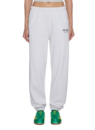 Main View - Click To Enlarge - SPORTY & RICH - The Carlyle Script Sweatpants