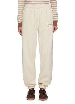 Main View - Click To Enlarge - SPORTY & RICH - X Le Bristol Paris Faubourg Cotton Sweatpants