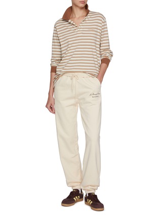 Figure View - Click To Enlarge - SPORTY & RICH - X Le Bristol Paris Faubourg Cotton Sweatpants