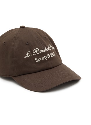Detail View - Click To Enlarge - SPORTY & RICH - X Le Bristol Paris Faubourg Cotton Twill Baseball Cap
