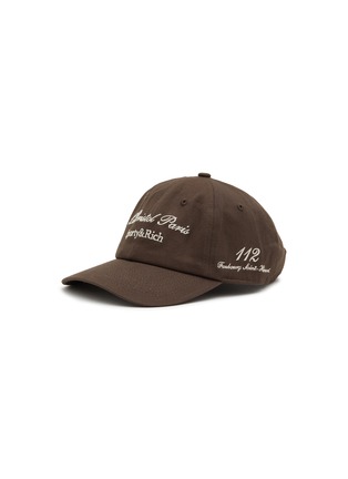 Main View - Click To Enlarge - SPORTY & RICH - X Le Bristol Paris Faubourg Cotton Twill Baseball Cap