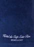  - SPORTY & RICH - X Hotel du Cap-Eden-Roc Cursive Embroidered Cotton Terry Shorts