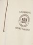  - SPORTY & RICH - Crest Seal Faubourg Quarter Zip Sweatshirt