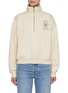 Main View - Click To Enlarge - SPORTY & RICH - Crest Seal Faubourg Quarter Zip Sweatshirt