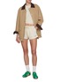 Figure View - Click To Enlarge - SPORTY & RICH - X The Carlyle Script Cotton Disco Short