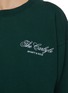  - SPORTY & RICH - The Carlyle Script Embroidered Sweatshirt
