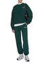 Figure View - Click To Enlarge - SPORTY & RICH - The Carlyle Script Embroidered Sweatshirt