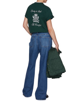 Figure View - Click To Enlarge - SPORTY & RICH - X The Carlyle Crest Cotton T-Shirt