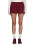 Main View - Click To Enlarge - SPORTY & RICH - The Carlyle Script Disco Shorts