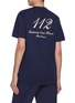 Back View - Click To Enlarge - SPORTY & RICH - X Le Bristol Paris Faubourg Cotton T-Shirt