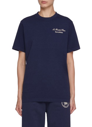 Main View - Click To Enlarge - SPORTY & RICH - X Le Bristol Paris Faubourg Cotton T-Shirt