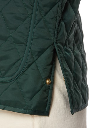  - SPORTY & RICH - The Carlyle Script Quilted Jacket