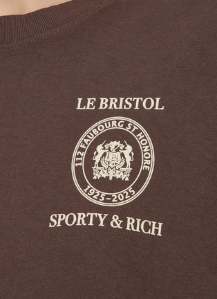  - SPORTY & RICH - Crest Seal 100th T-shirt