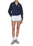 Figure View - Click To Enlarge - SPORTY & RICH - Hotel Du Cap Cursive Terry Shorts
