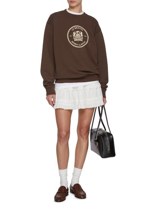 Figure View - Click To Enlarge - SPORTY & RICH - Bristol Crest 100th Sweatshirt