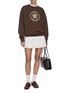 Figure View - Click To Enlarge - SPORTY & RICH - Bristol Crest 100th Sweatshirt