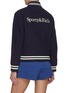 Back View - Click To Enlarge - SPORTY & RICH - Yankees Serif Varsity Jacket