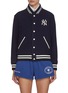 Main View - Click To Enlarge - SPORTY & RICH - Yankees Serif Varsity Jacket
