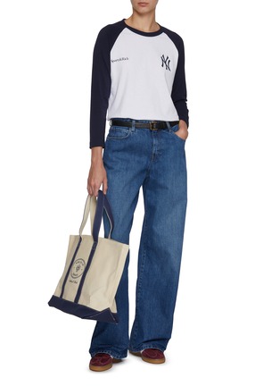 Figure View - Click To Enlarge - SPORTY & RICH - Yankees Baseball T-shirt