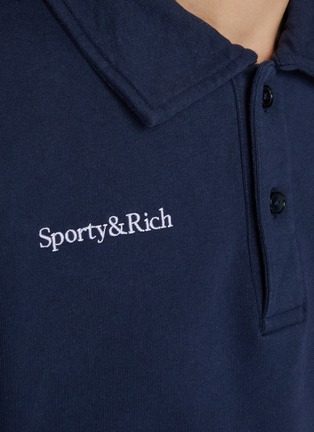  - SPORTY & RICH - Yankees Serif Polo Shirt