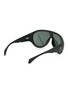 Figure View - Click To Enlarge - MONCLER EYEWEAR - Sport Injected Frame Pilot Sunglasses