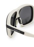 Detail View - Click To Enlarge - MONCLER EYEWEAR - Sport Injected Frame Square Sunglasses