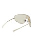 Figure View - Click To Enlarge - MONCLER - Pilot Titanium Sport Sunglasses