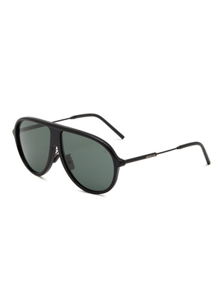 Main View - Click To Enlarge - MONCLER EYEWEAR - Glyde Acetate Pilot Sunglasses