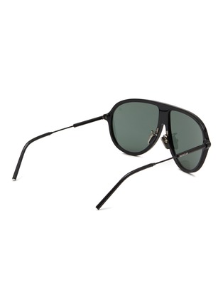 Figure View - Click To Enlarge - MONCLER EYEWEAR - Glyde Acetate Pilot Sunglasses