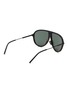 Figure View - Click To Enlarge - MONCLER EYEWEAR - Glyde Acetate Pilot Sunglasses