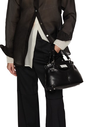 Figure View - Click To Enlarge - MAISON MARGIELA - Small Glam Slam Leather Quilted Leather Handbag