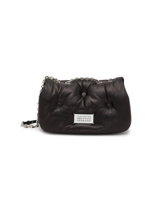 Main View - Click To Enlarge - MAISON MARGIELA - Medium Glam Slam Leather Flap Bag