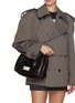 Figure View - Click To Enlarge - MAISON MARGIELA - Medium Glam Slam Leather Flap Bag