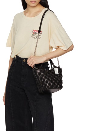 maison margiela glam slam ミニバッグ MAISON MARGIELA | Mini Glam Slam Embroidery Leather Tote Bag